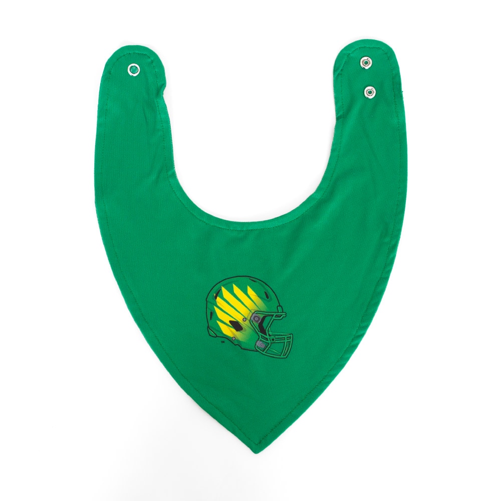 Ducks Spirit, Zoozatz, Green, Bib, Polyester Blend, Accessories, Infant, Bandana, Helmet design, Wings design, 933263